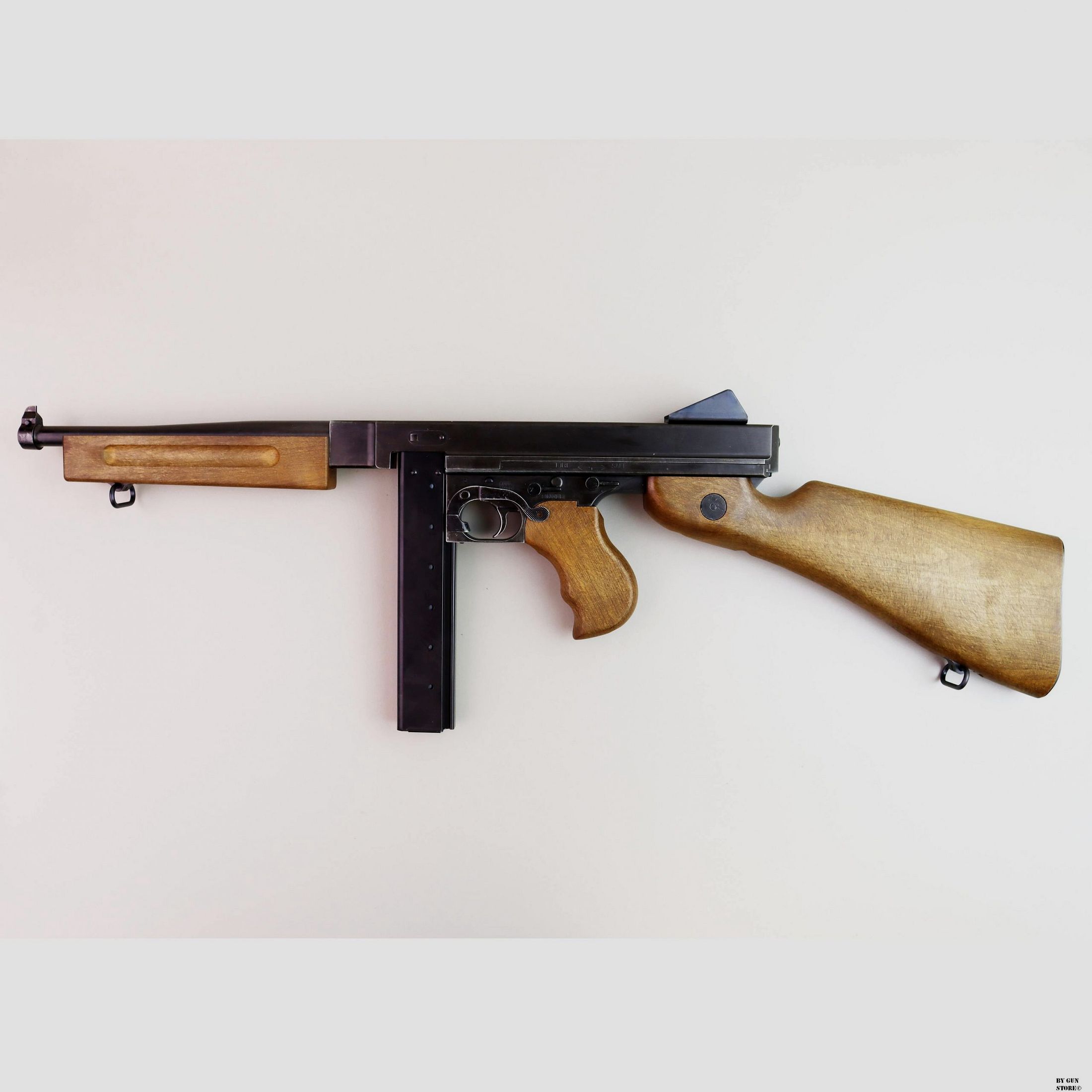 BÜCHSE – UMAREX THOMPSON LEGENDS M1A1 CO2 Kal.4,5 GOLD=CN 00110, Bild 1 von 5