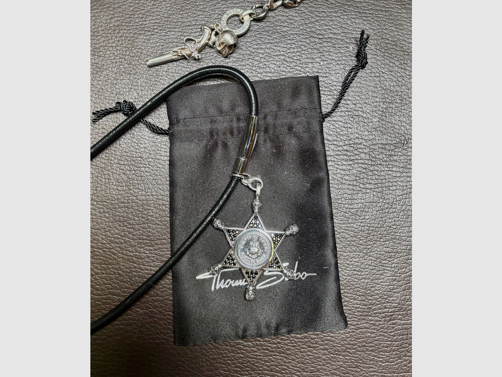 Sheriff Star real 925 silver by Thomas Sabo