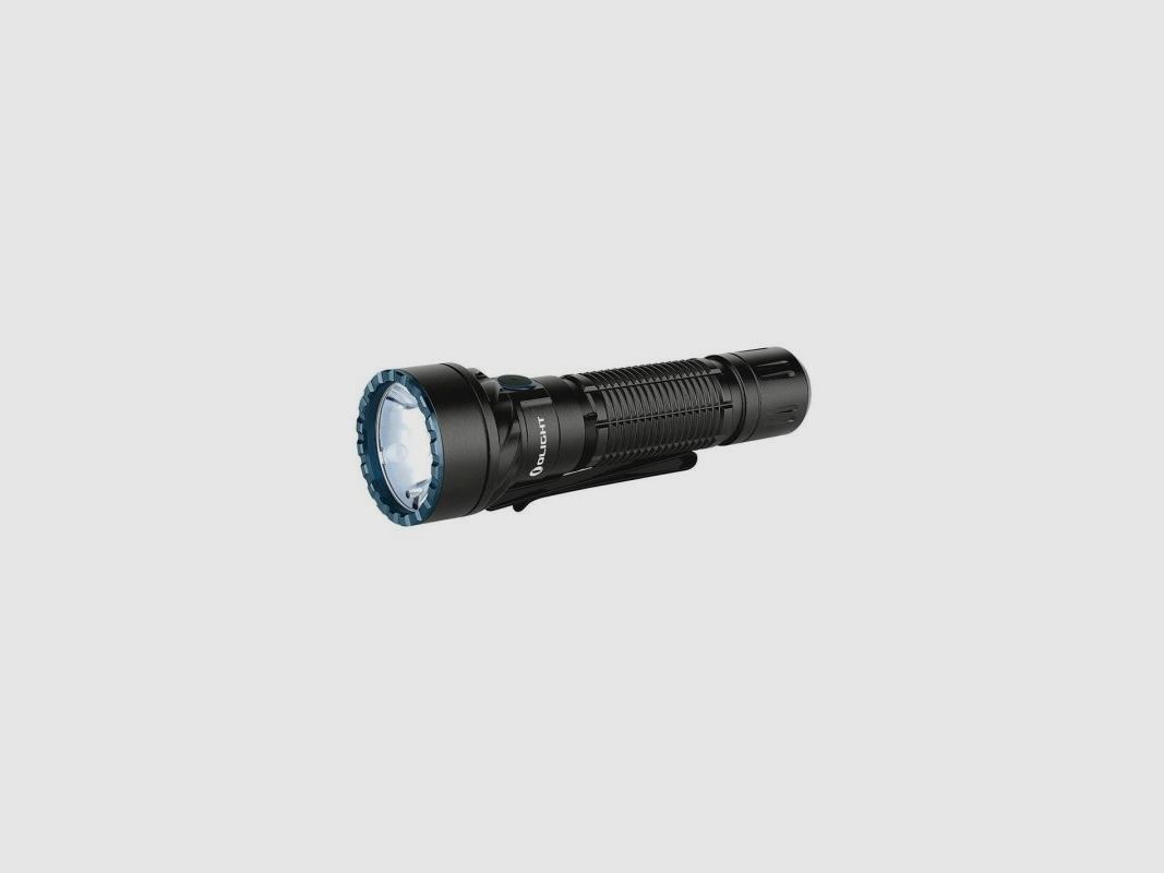 Olight Freyr LED Taschenlampe 1.750 lm mit 4 Modi: kaltweiß + rot 30 lm, grün 60 lm und blau 25 lm.