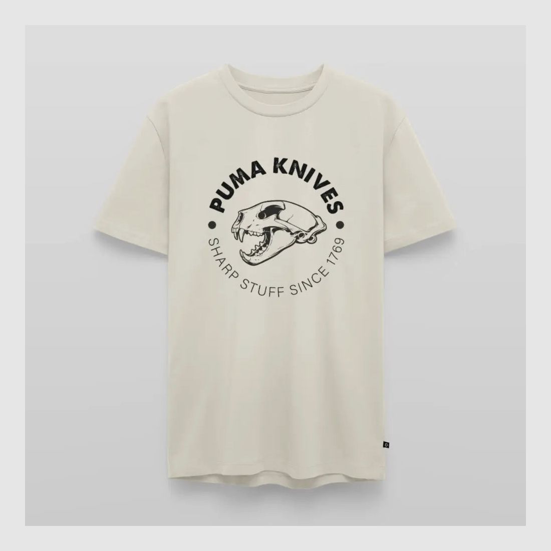 PUMA Men´s Premium T-Shirt "PUMA KNIVES Skull BW"