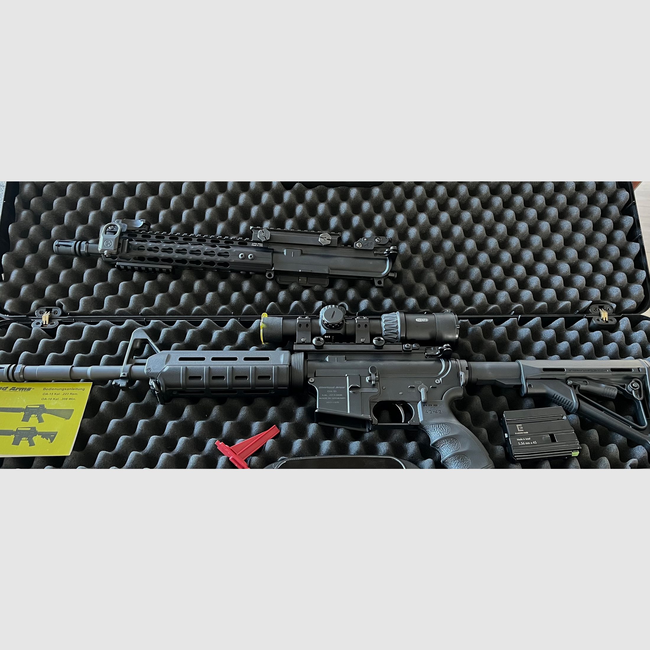 Oberland Arms OA-15 .223 Rem. | UTG PRO Wechselsystem .223 Rem | Meopta Optika6 | Timney Trigger | Top Zustand