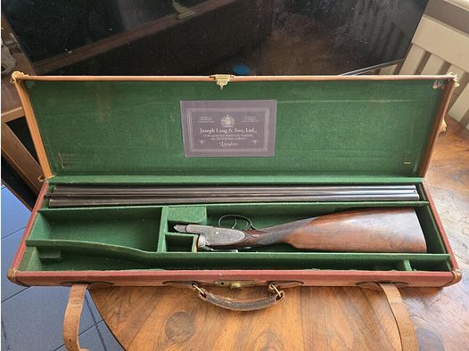 Joseph Lang & Son, LTD., Jaseph Lang Back Action Barlock Sidelock Ejector