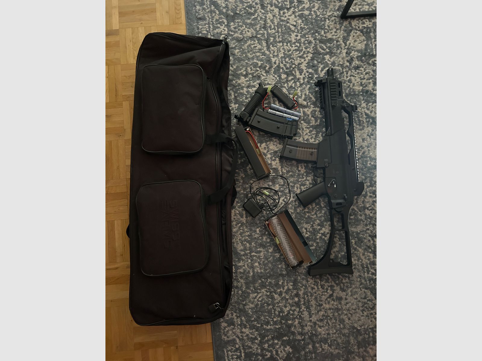 Airsoft Heckler Koch G36C 6mm BB 0,5J Semiautomatico SAEG