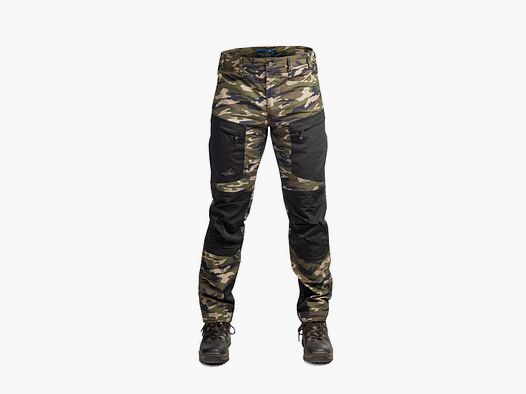 Arrak Outdoor Active Stretch Pantaloni Uomo Lunghi Camouflage - 50L