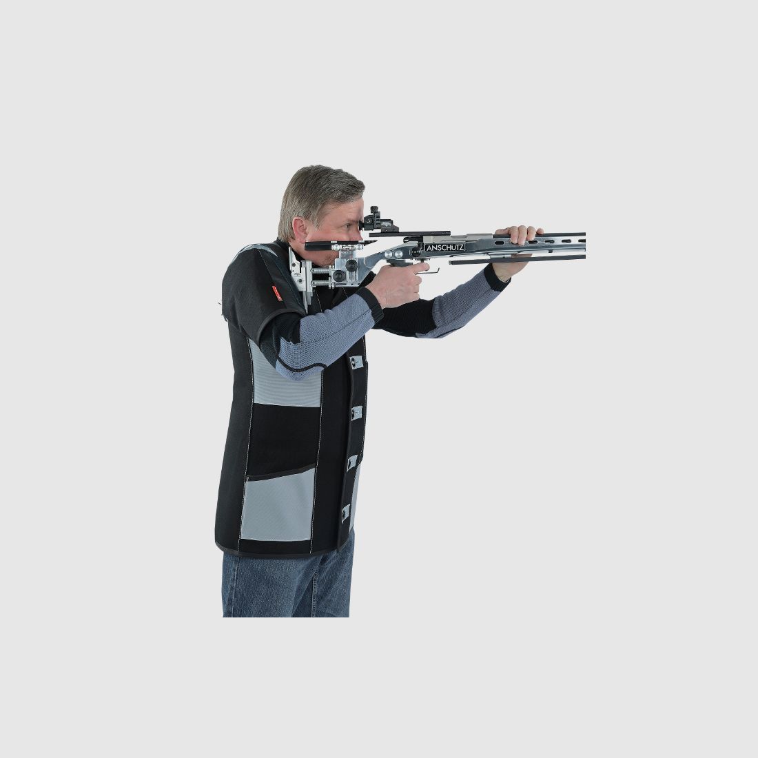 AHG-Anschütz Auflage Jacke Super Match Dam. Schießjacke Leinen