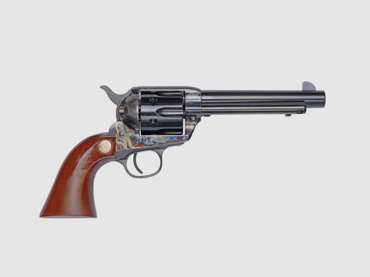 REV UBER 1873 CATTLEMAN .QD .45COLT 5.1/2" ALTES MODELL ANTIKE 355130, Bild 3 von 19