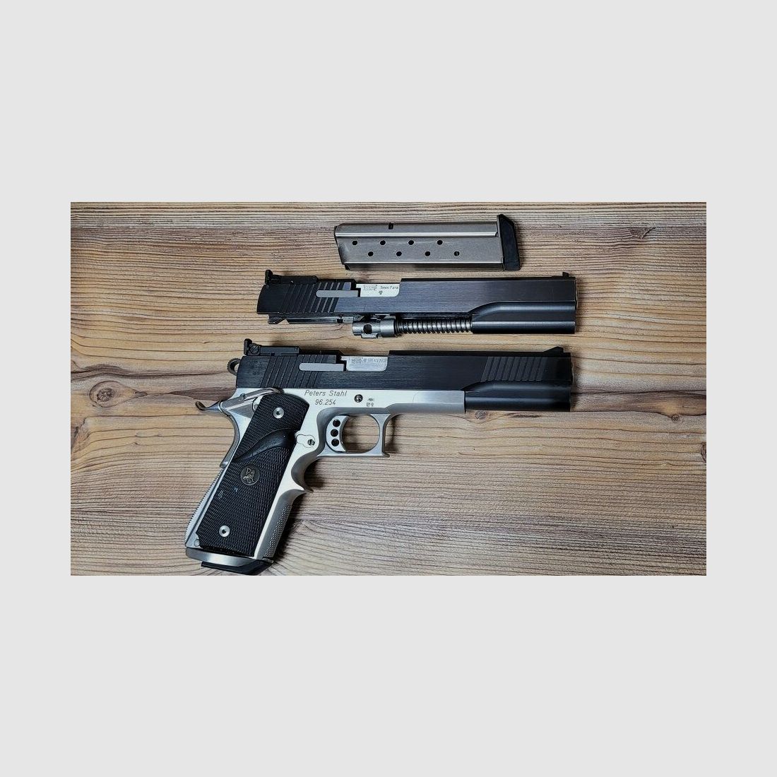 Peters Stahl Multicaliber .45ACP - 6" mit 9x19 Wechselsystem Multicaliber 6"