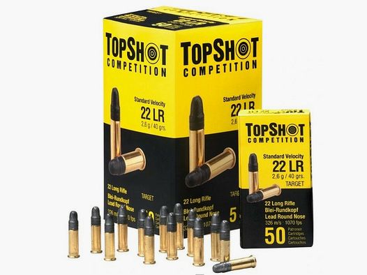 TopShot Competition 2,6gr/40grs .22lfb.