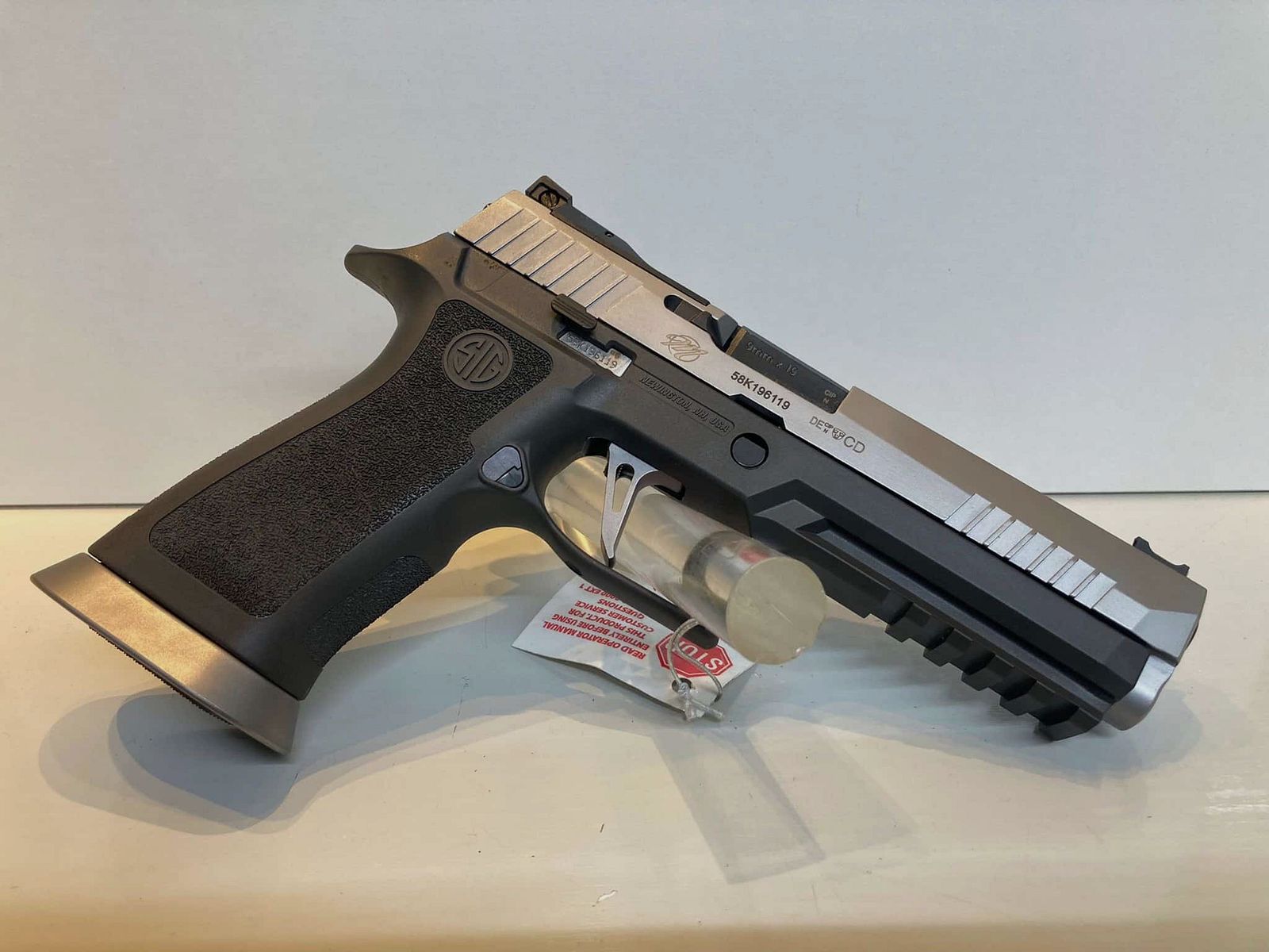 Sig Sauer P320 X5 Legion Silver Shadow