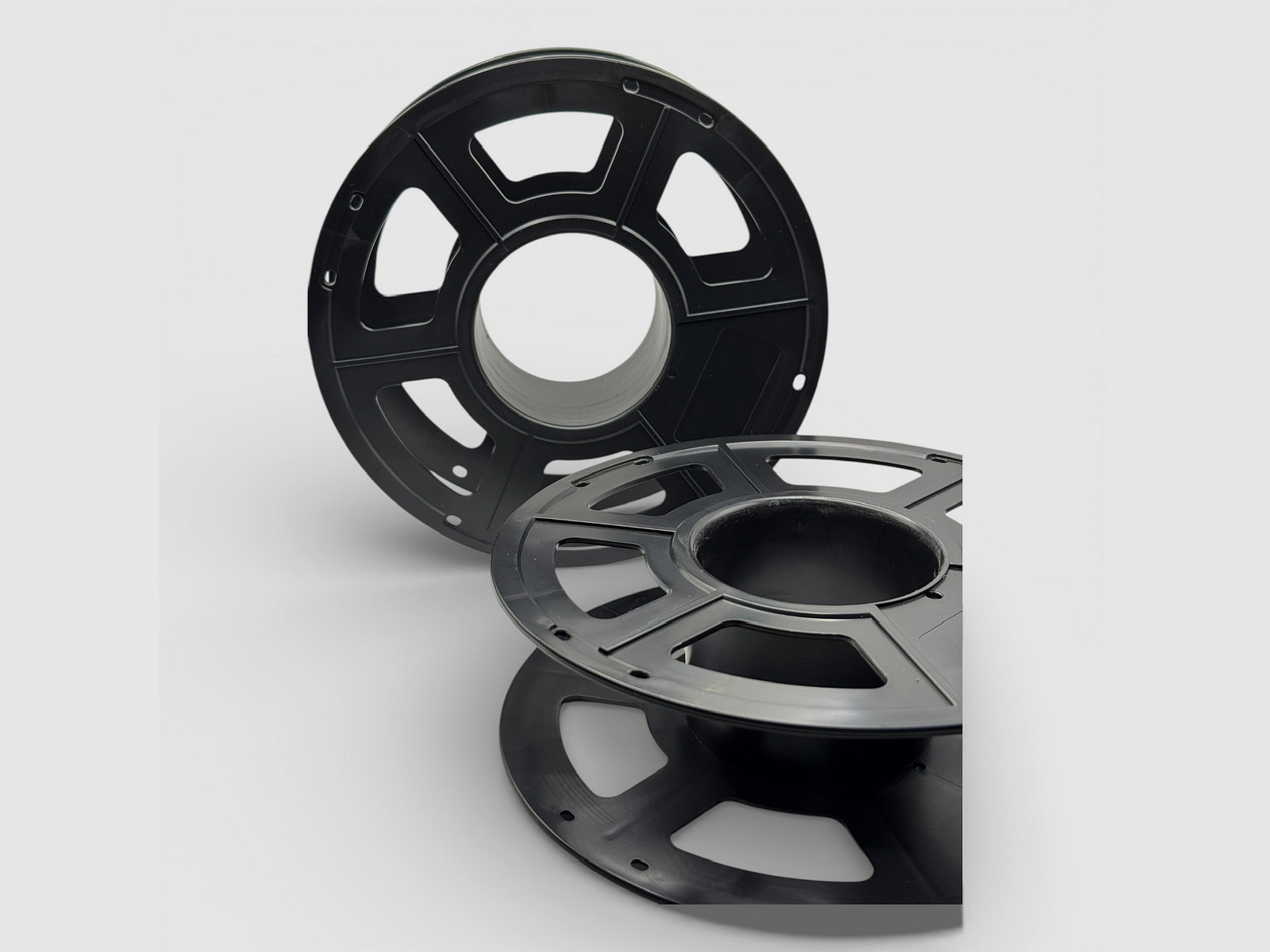 Rollo vacío (de filamento) de plástico - ideal para manualidades, enrollar y organizar