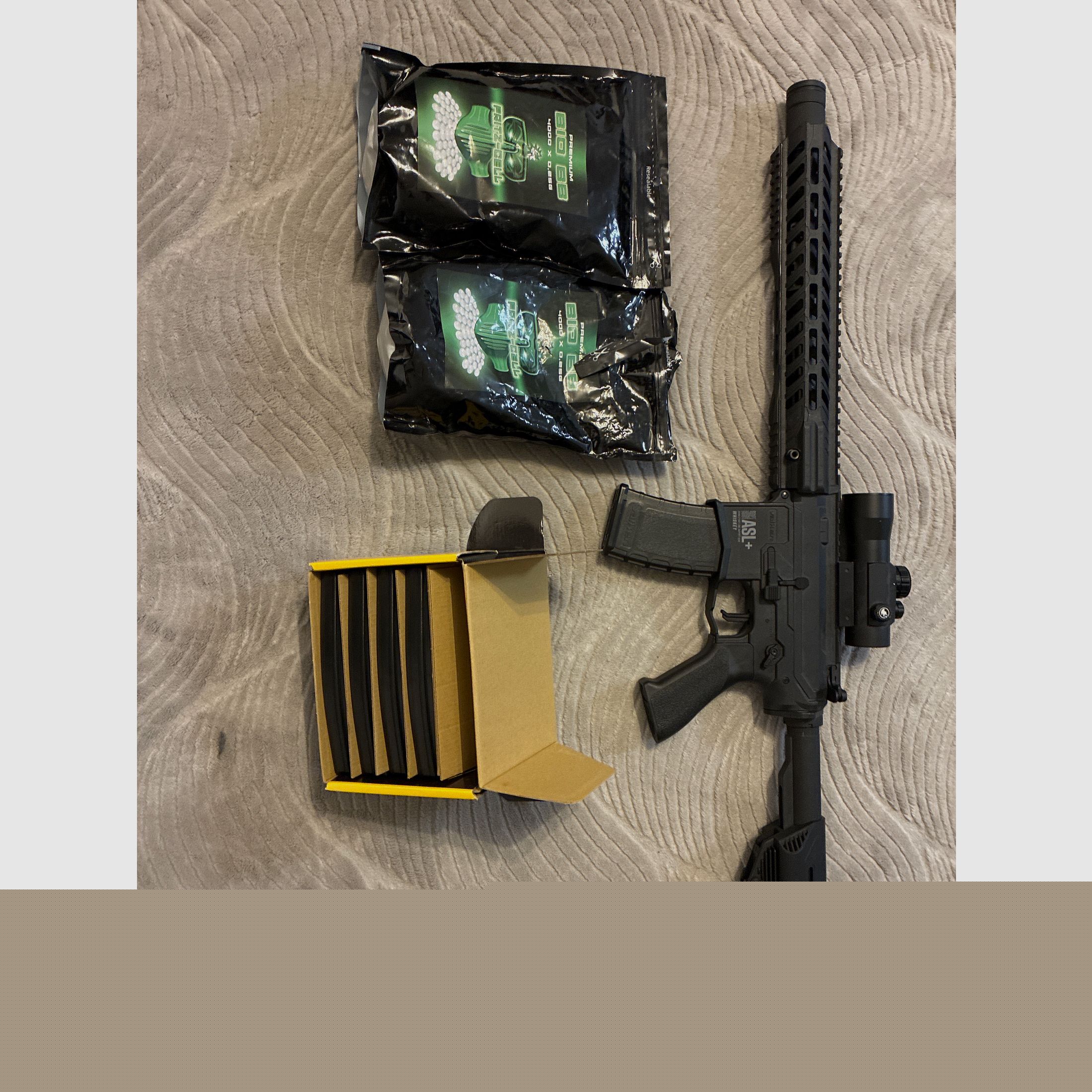 Whiskey ASL+ Hi-Velocity, Schwarz