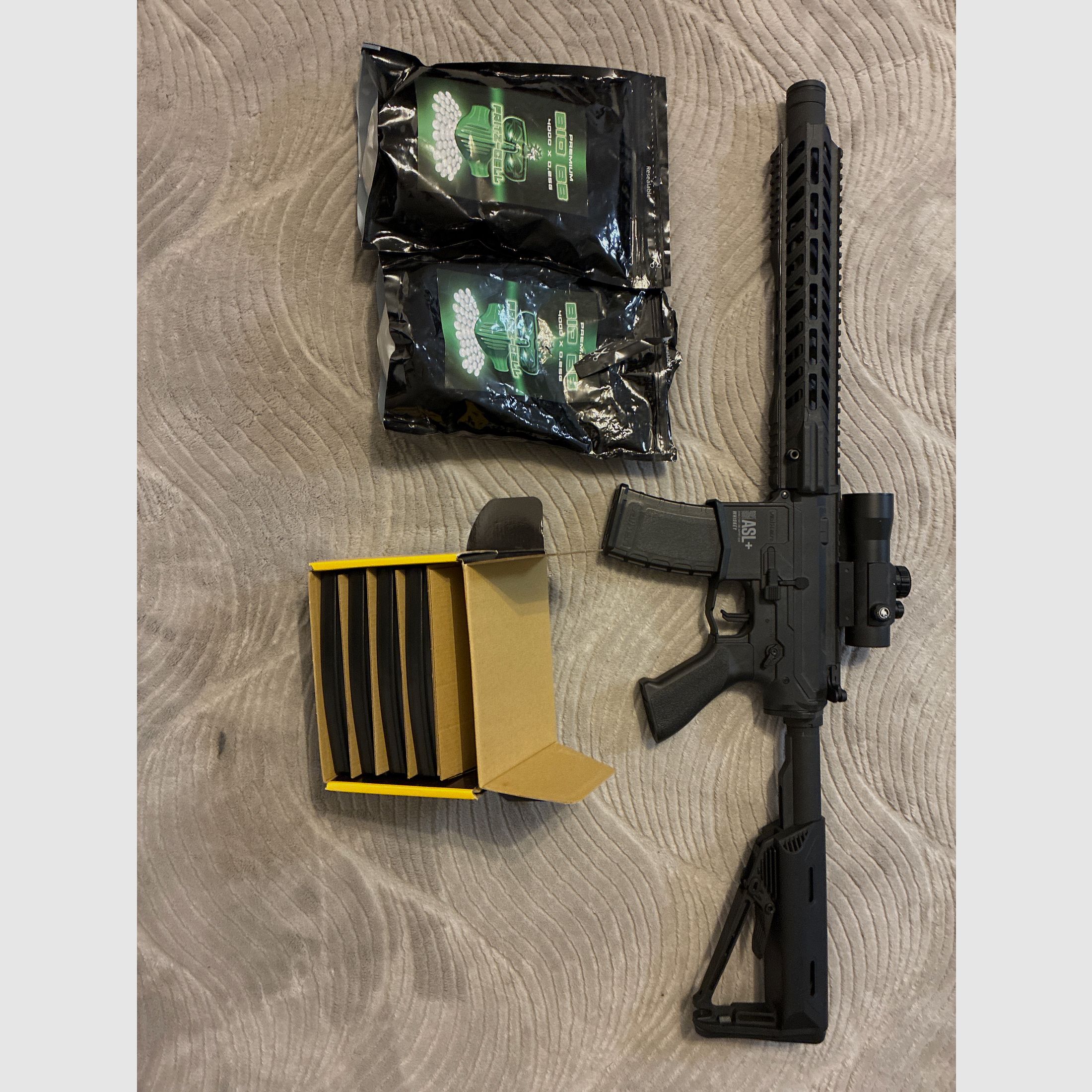 Whiskey ASL+ Hi-Velocity, Schwarz