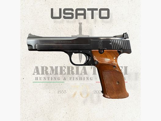 USED – PISTOL – SMITH & WESSON MODEL 41 cal. 22LR