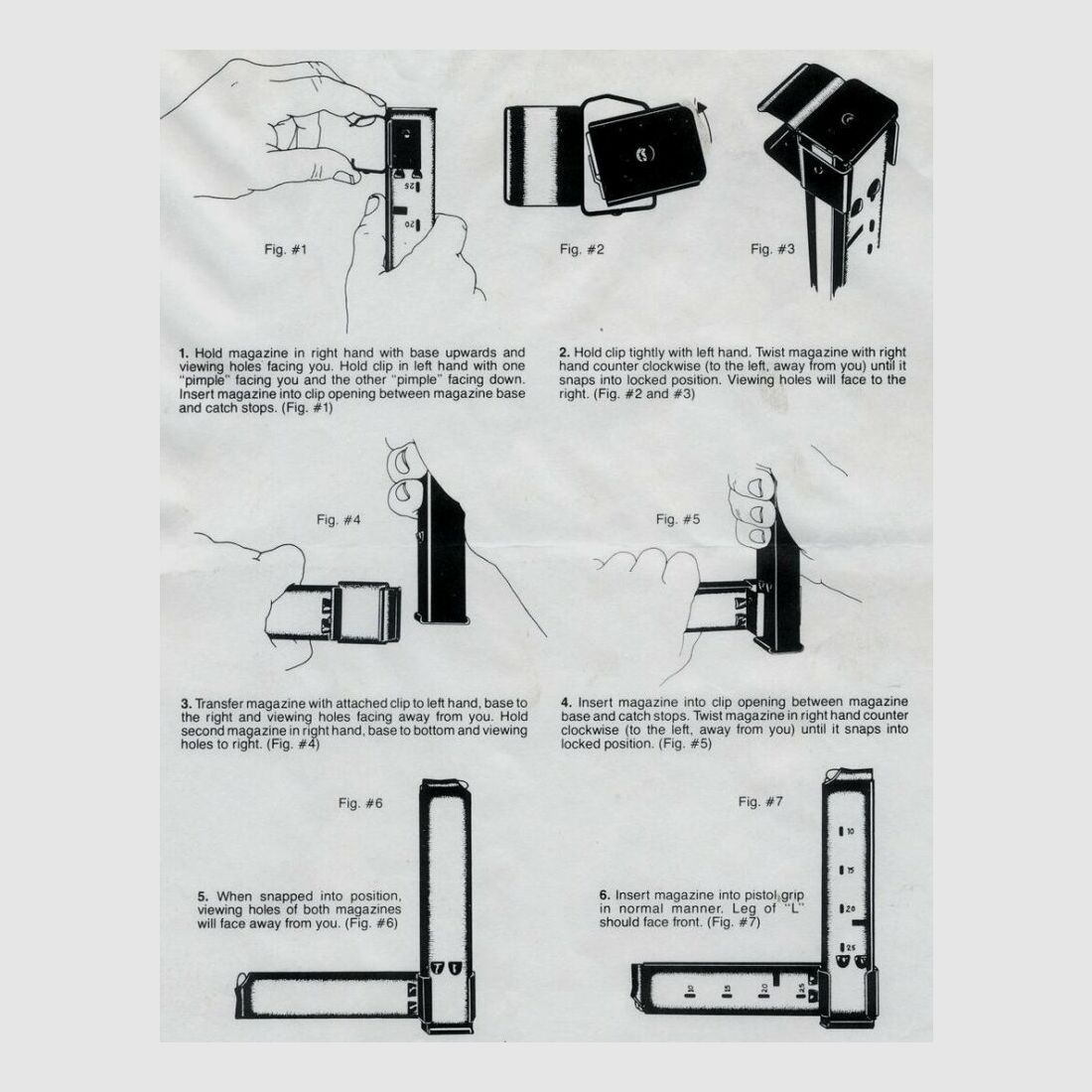IMI UZI Magazin Koppler / Doppler Double Mag Clip DUAL MAGAZINE HOLDER original Israeli Army