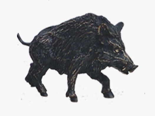 Lovergreen accessories motif bronze patinated boar (tin) C