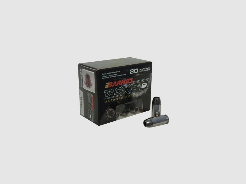 Barnes TAC-XPD .40 S&W 140GR Defense Solid Hollow Point 20 Patronen