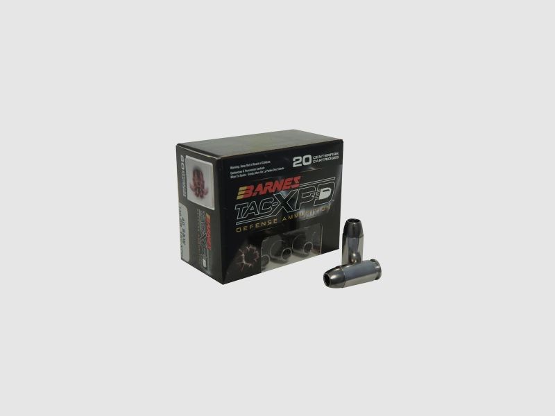 Barnes TAC-XPD .40 S&W 140GR Defense Solid Hollow Point 20 cartridges