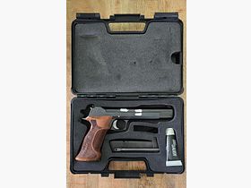 SIG Sauer P 210 Super Target 6", from Eckernförde, caliber 9mm Para with complete accessories