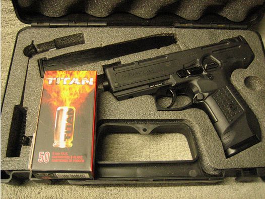 Zoraki 925 PAK als nieuw PLUS een nieuwe verpakking 9 mm PAK munitie