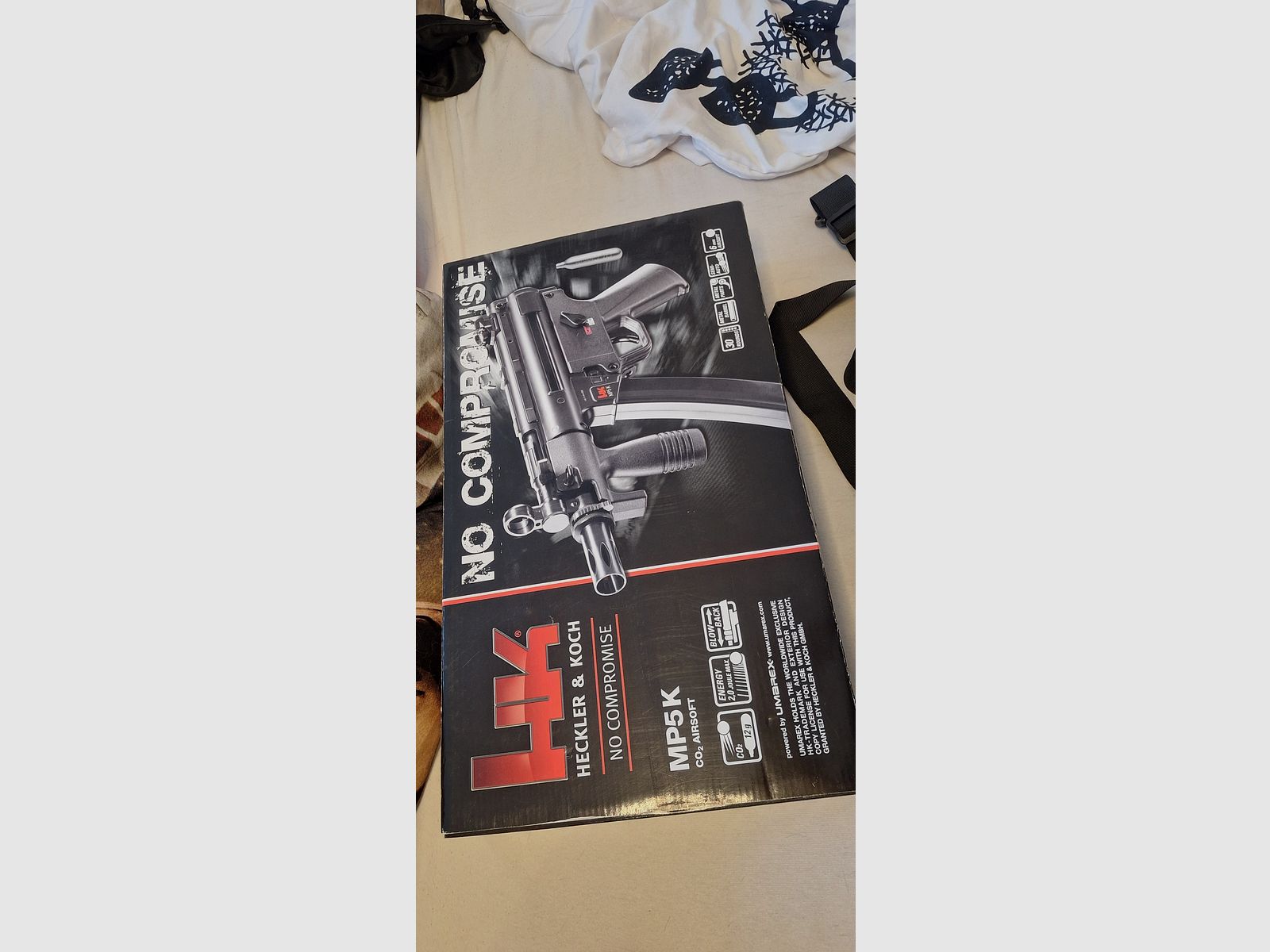 HK MP-5 K Umarex CO2 6mm Neuwertig Blowback