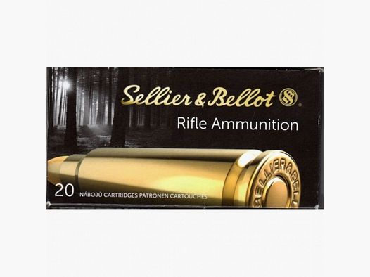 SELLIER & BELLOT MUNITION C/ 7,62X54R SP 180 GR 20 STÜCK