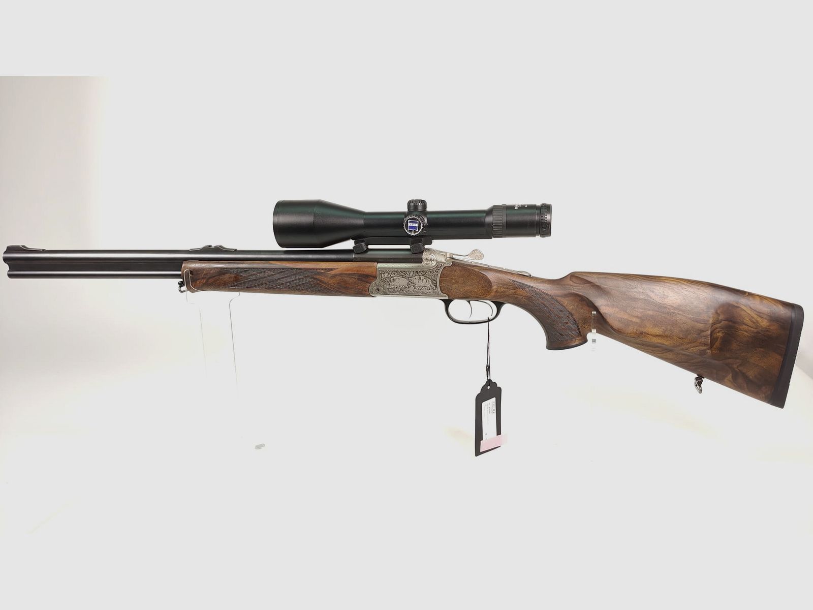 Blaser BBF 95 Luxus 7x65 R / 12/70 mit Zeiss Diavari VM 3–12x56 T* – exklusives Schaftholz, Bild 1 von 12
