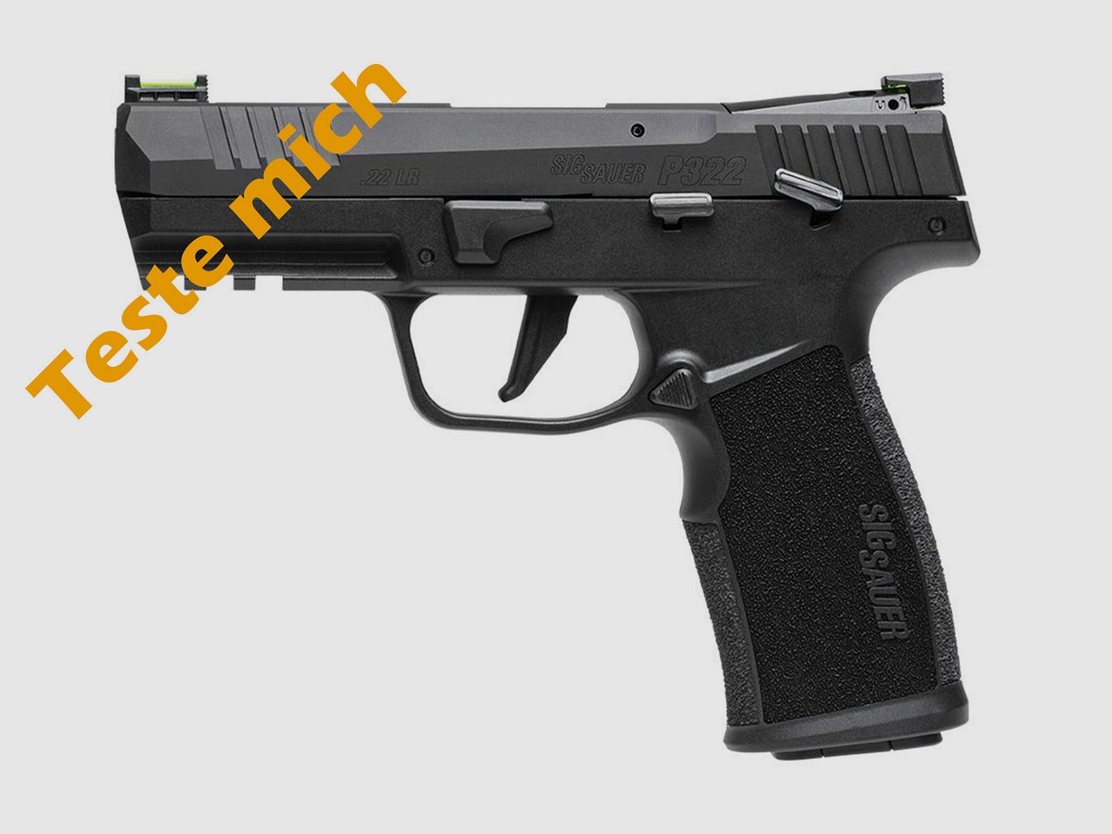 Testwaffe Sig Sauer P322