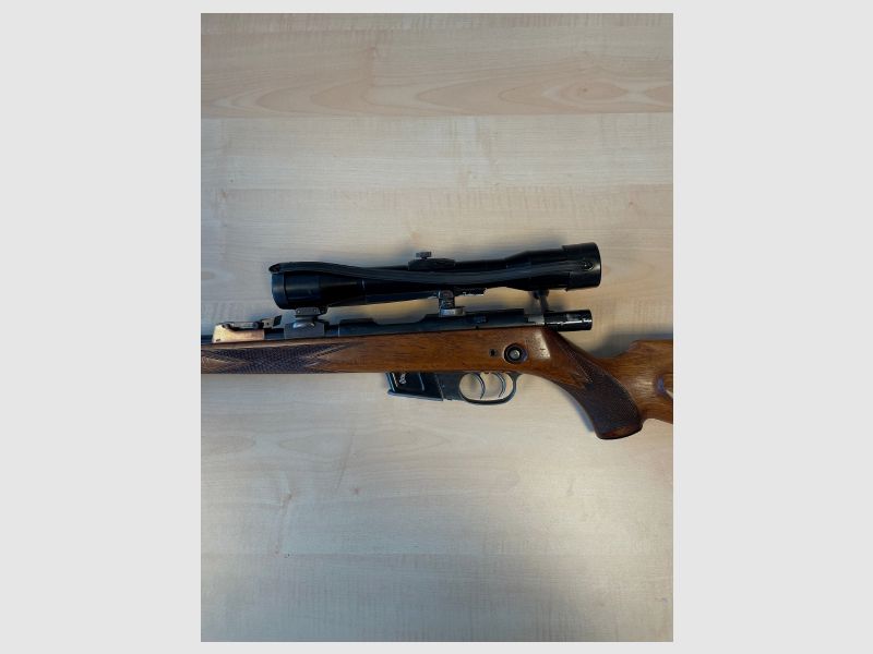 Rep. Büchse Sauer 80 Kal. 243. Rem mit ZF Zeiss Diavari 2-10x50T + Schalldämpfer Roedale Hybrid 47XK