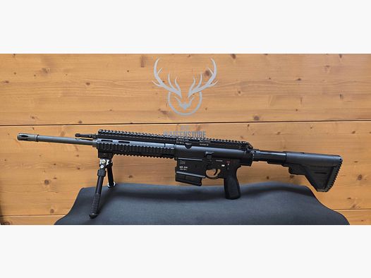 Heckler & Koch MR308 – top condition – proofed 2016 – precision semi-auto .308 Win with swivel and adjustable Atlas bipod