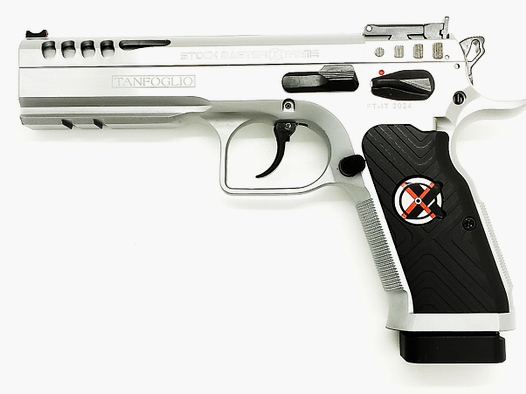 PISTOLE TANFOGLIO MOD. STOCK MASTER XTREME CAL 9X19 + 3 C COFFRE LARGE