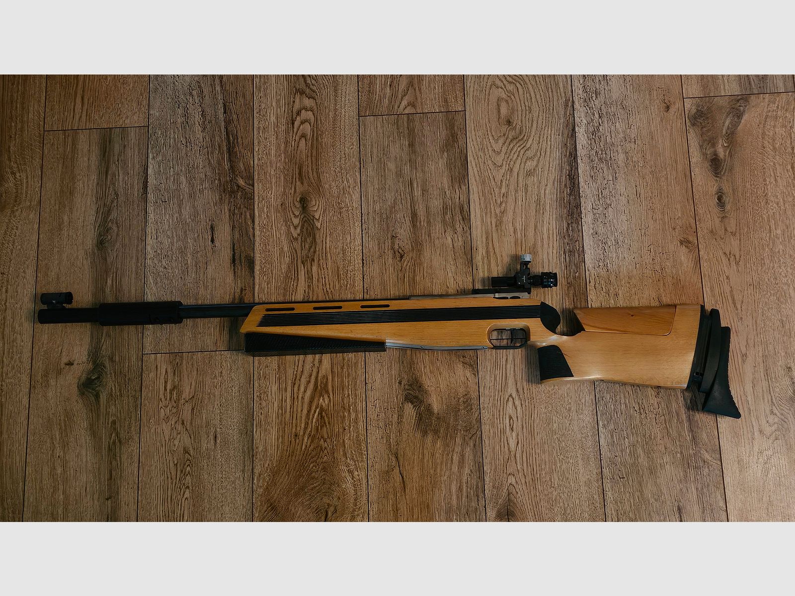 Anschütz 2007 Match 54 – small caliber rifle (.22lr) | Gehmann diopter, tube, rest wedge & handstop
