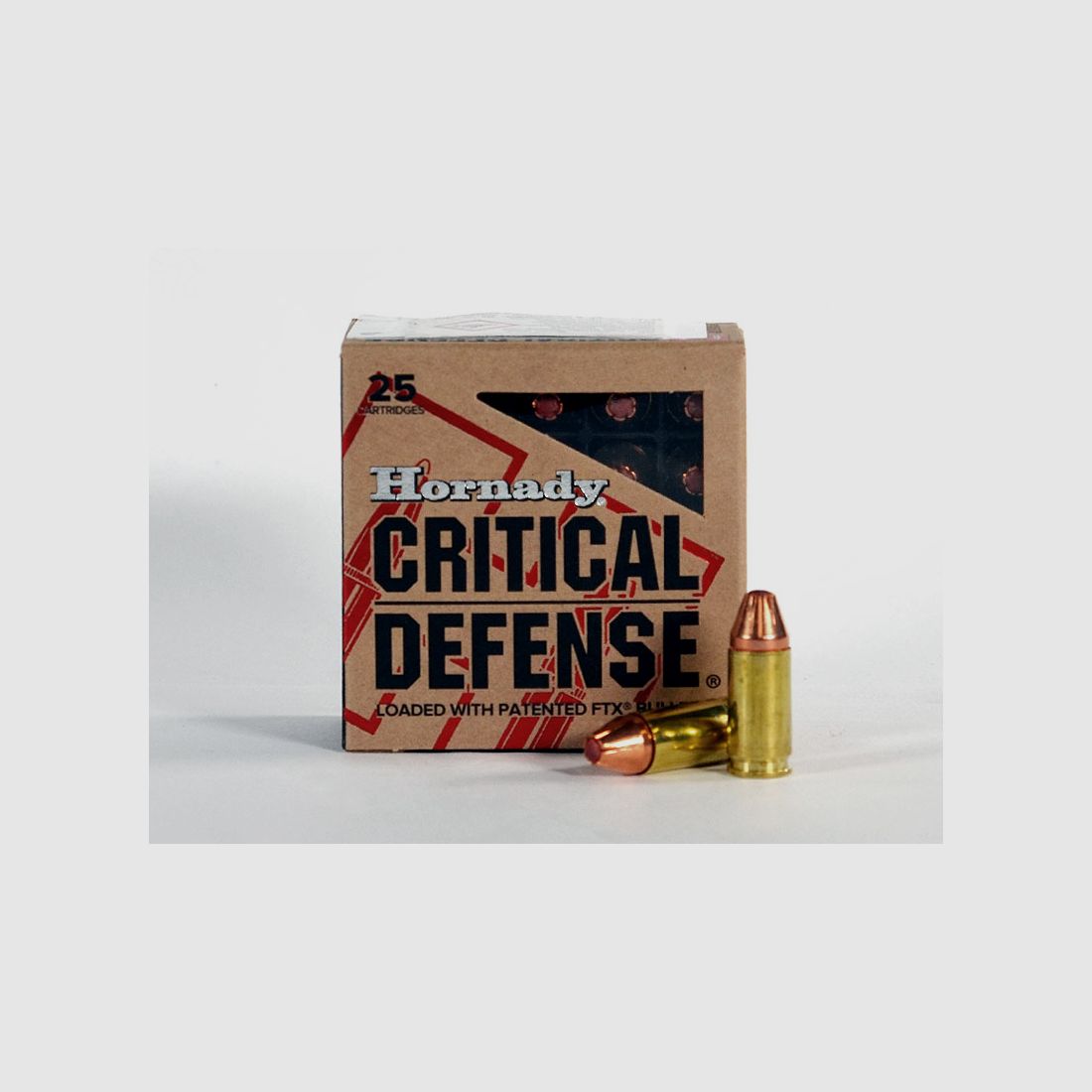Hornady Critical DEFENSE FTX 9 mm Luger 115 grs 1 Pack (25 rounds at €1.436 each*)
