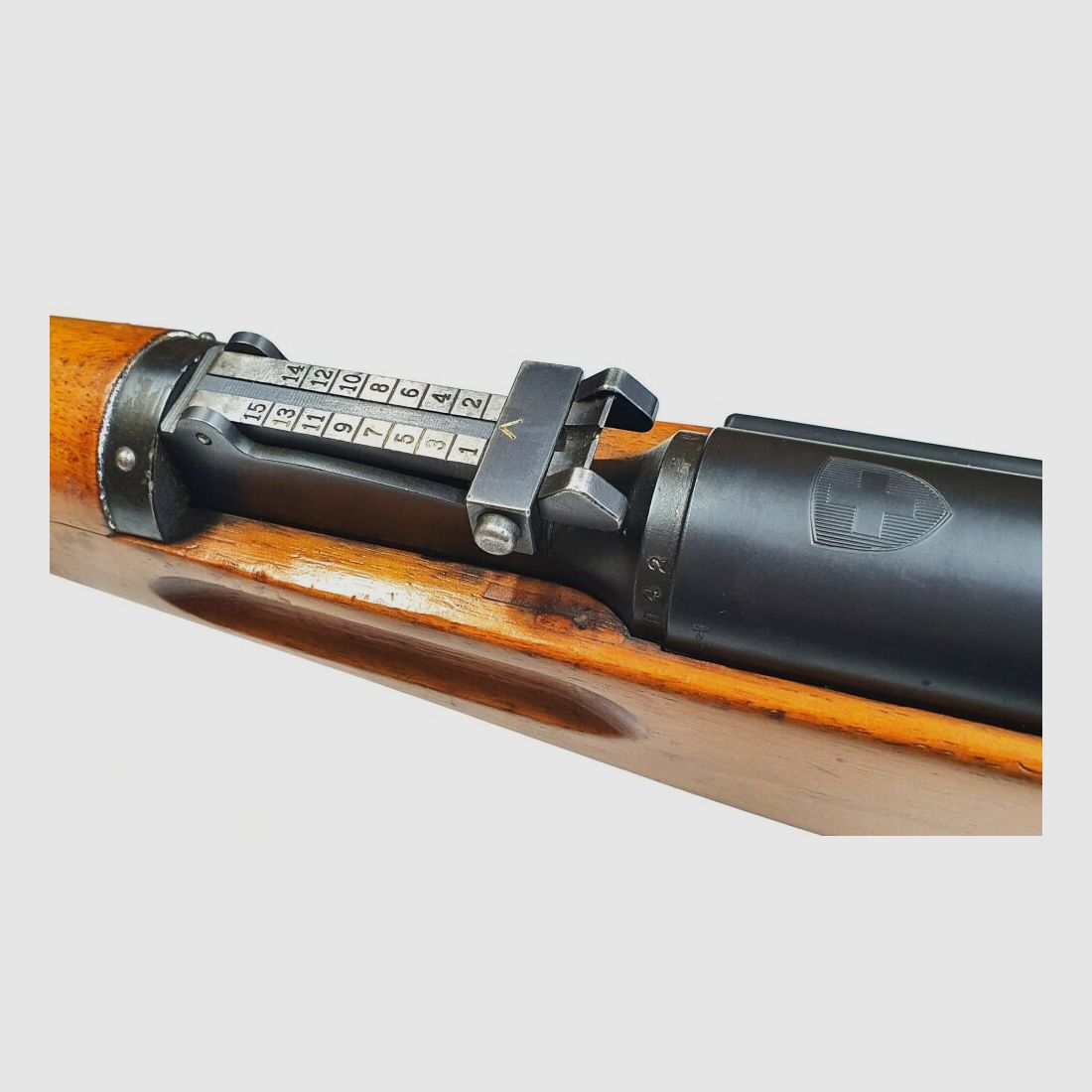 Waffenfabrik Bern Repetierbüchse Waffenfabrik Bern Schweizer K31 Kaliber 7,5x55swiss komplett nummerngleich + Privat