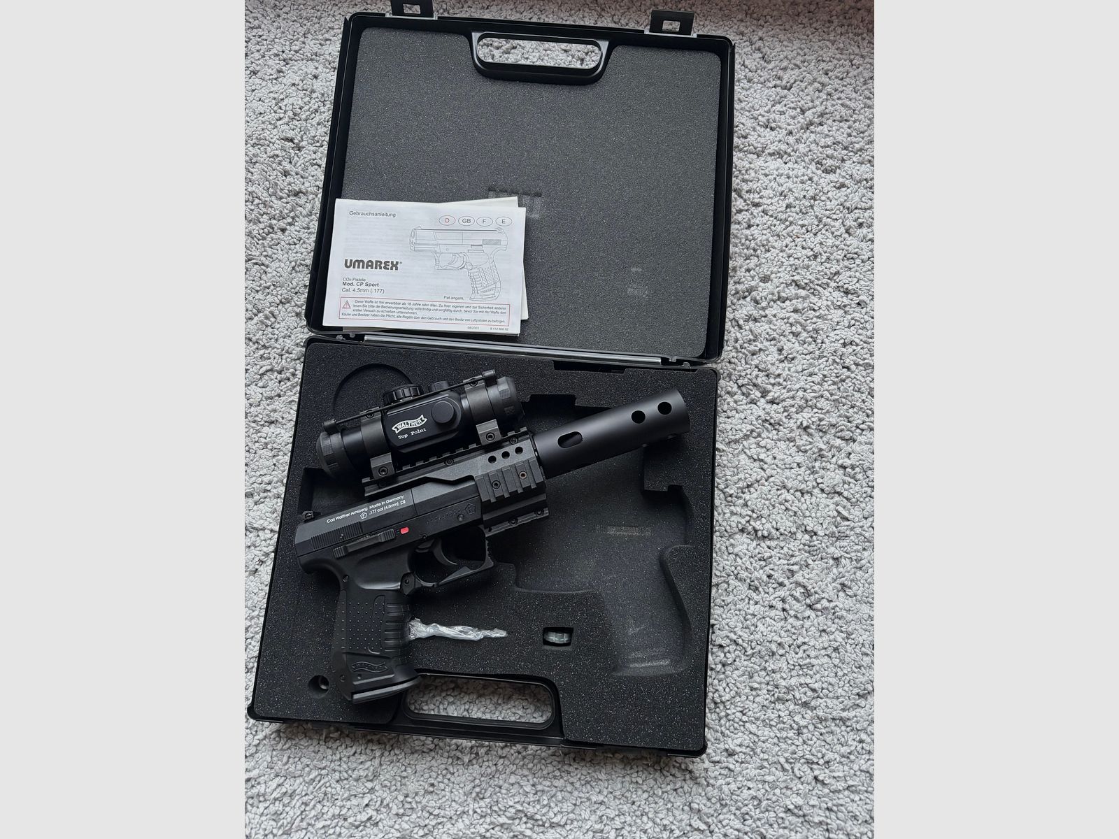 Pistolet CO2 Walther Nighthawk