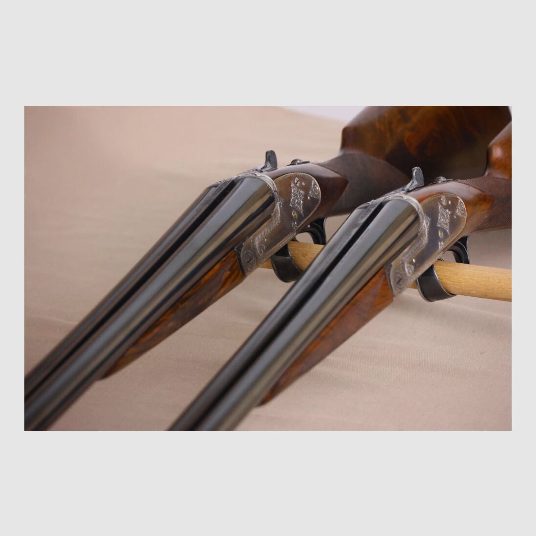 AYA - Aguirre y Aranzabal "Pair" Side Lock Shotguns / manufactured according to the specifications of Augustinus von Papen!!