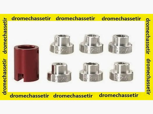 lot de 6 comparateurs de balles Lock and Load Hornady, B234