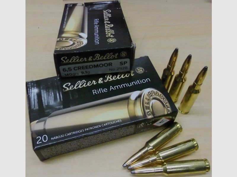 Munition S&B 6,5 Creedmoor TM 140gr