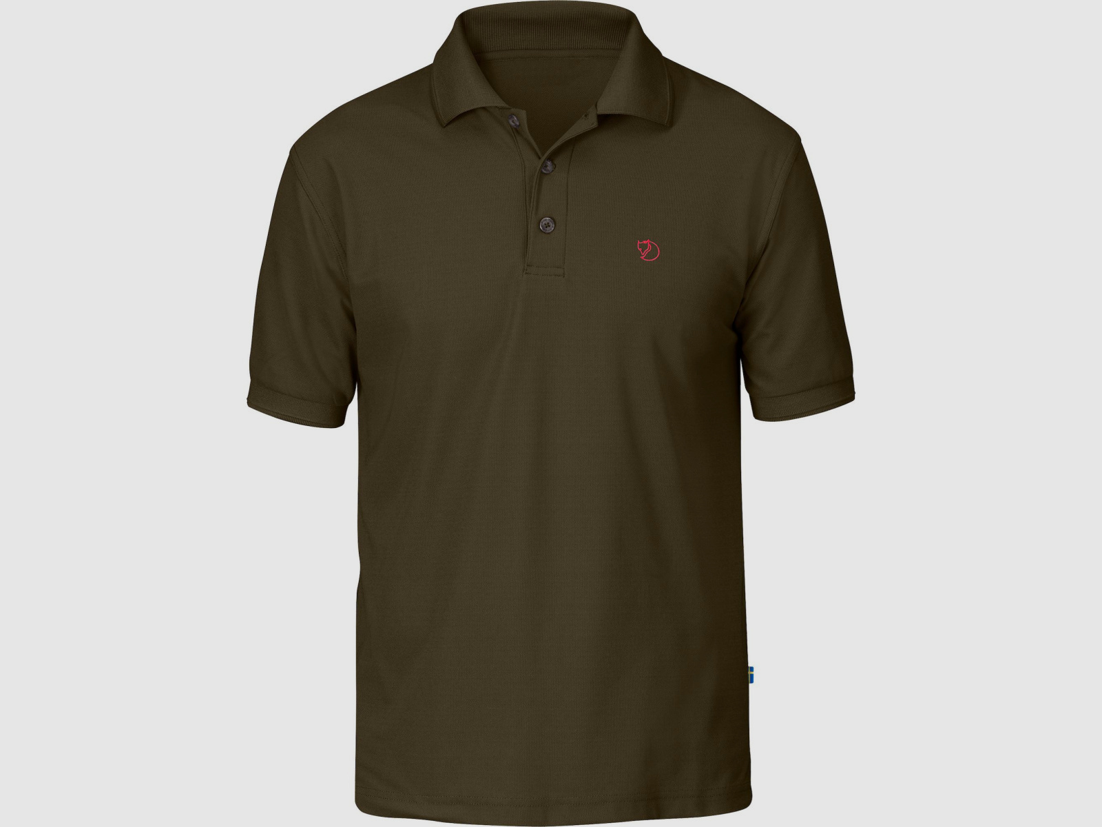 FJÄLLRÄVEN Crowley Pique Shirt M Dark Olive