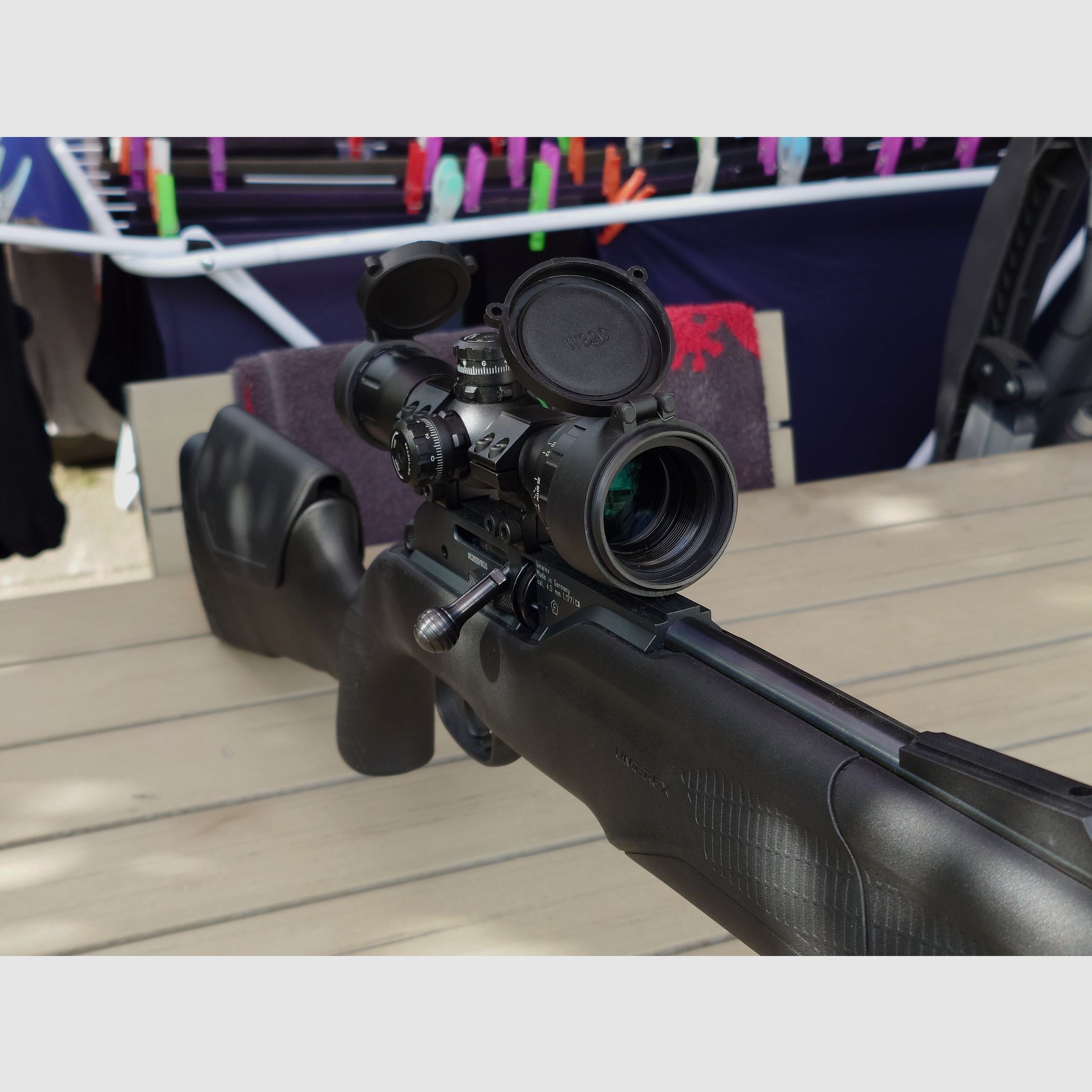 Umarex 850 m2 (Kostenlose Lieferung) mit Co2 Adapter und Walther Zielfernrohr + viel Zubehör 
