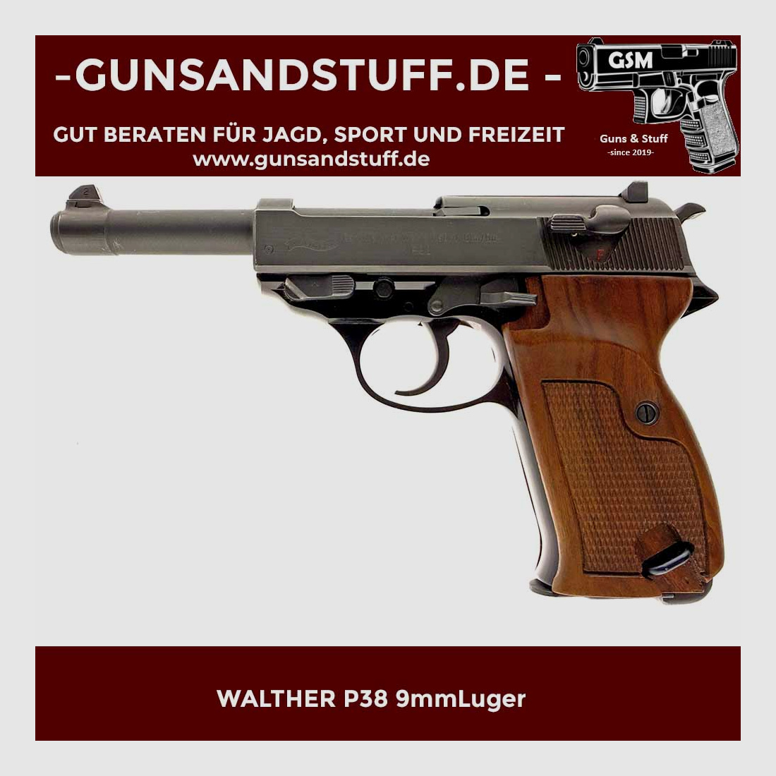 WALTHER P38 9mmLuger