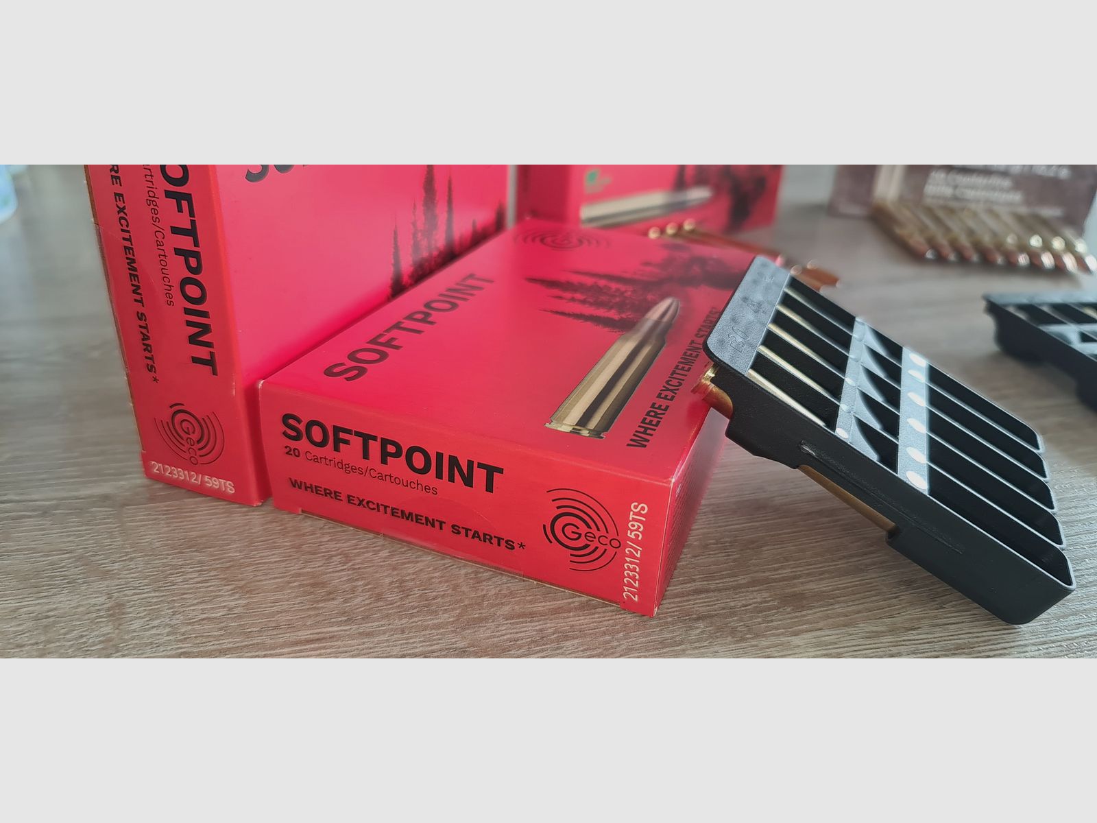 Konvolut - 114 Jagdbüchsenpatronen im Kaliber 7x64