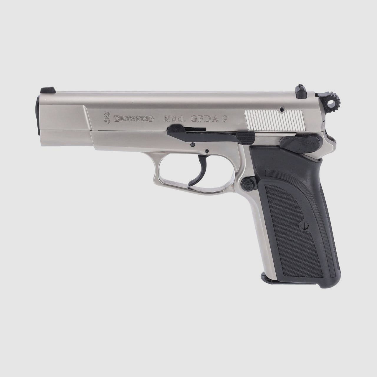 Browning GPDA 9 9 mm P.A.K. silber Schreckschuss Pistole