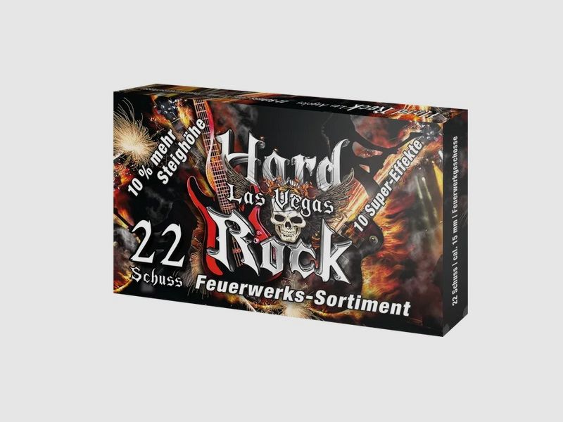 Umarex Fuegos Artificiales de Señal Hard Rock Las Vegas, 22 Disparos