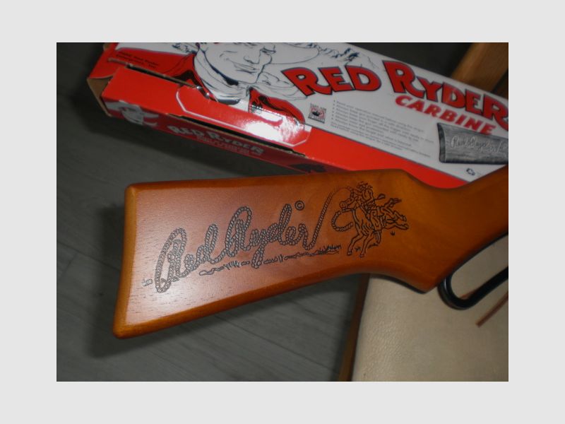 Daisy Red Ryder Carbine Repetier Luftgewehr Winchester mit Echtholzschaftung