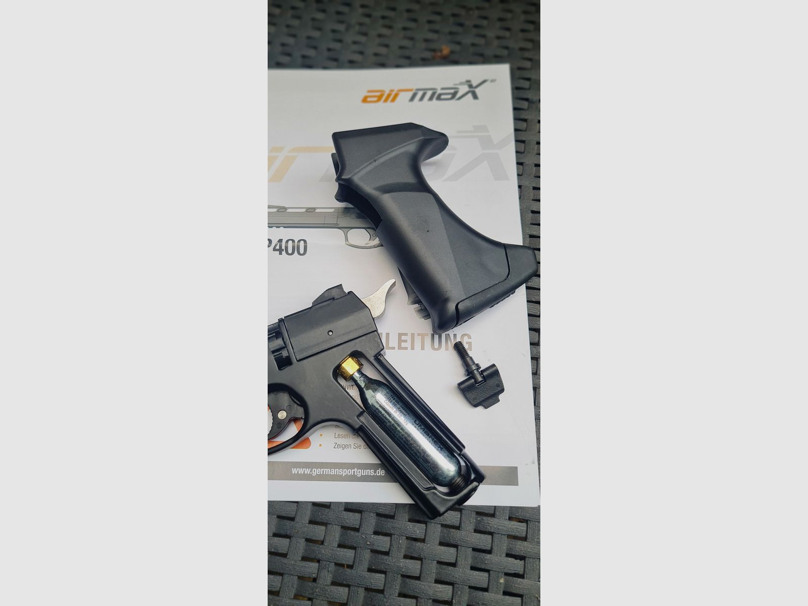 Neue Co2-Waffe  CP400  