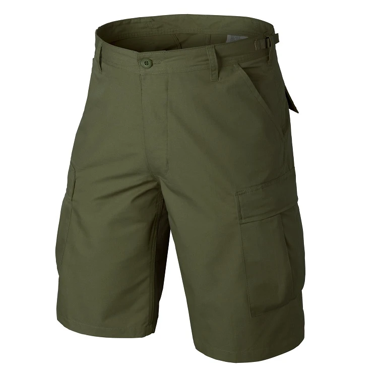 Korte BDU-cargoshort, olijfgroen, groene Helikon, laatste exemplaren