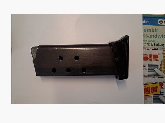 Magazin für ME 8 Detective / HS Mod. 5 Kal. 8 mm K.