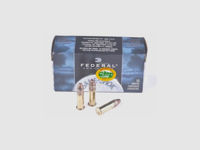FEDERAL 22 LR 40gr Geschoss Kupfer Solid
