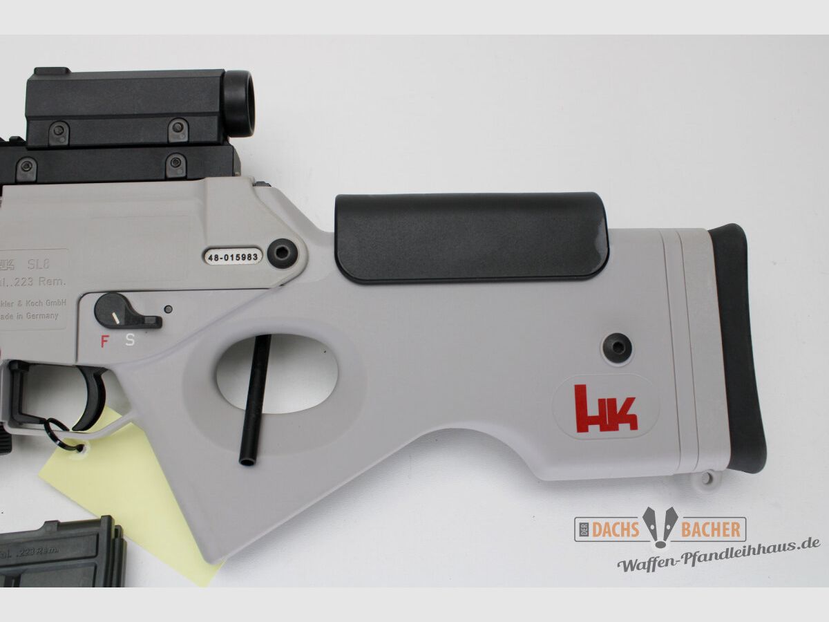 SL Büchse H&K Heckler & Koch SL8 Kal. .223 Rem mit 2 Magazinen G36 Visierung