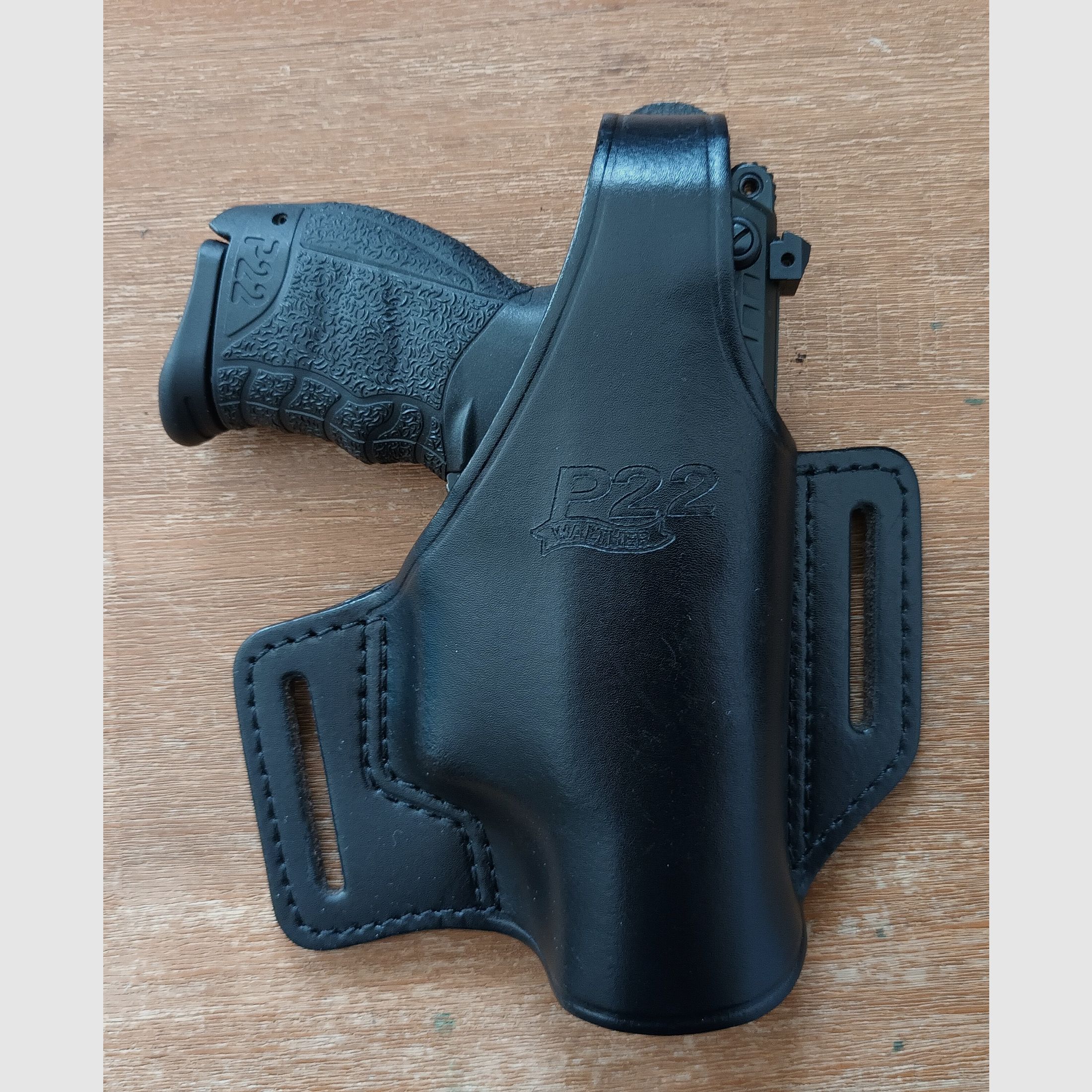 Schreckschuss Pistole Walther P22 Kaliber 9 mm mit Zubehör